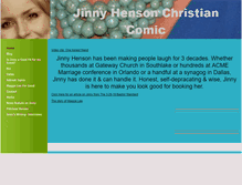 Tablet Screenshot of jinnyhenson.com